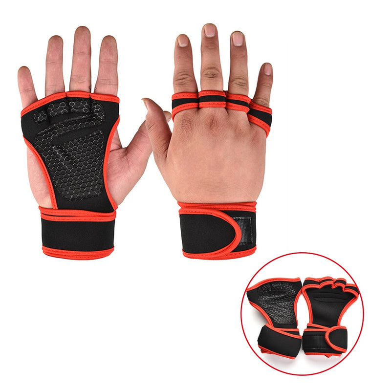 1 paire de gants d'entraînement d'haltérophilie pour hommes et femmes Fitness sport