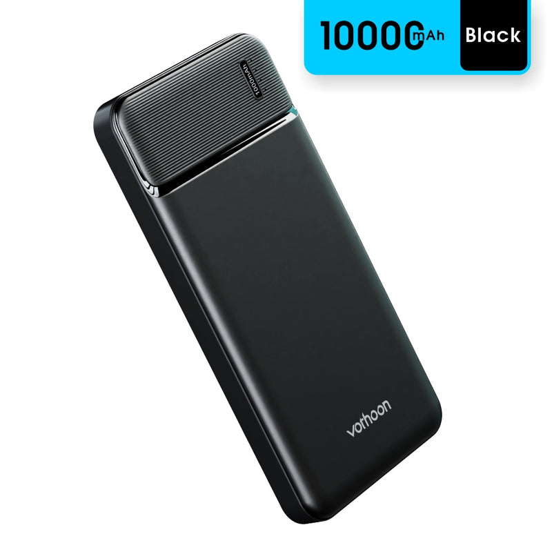 Vothoon Power Bank 10000mAh 2 USB Chargeur portable Batterie externe Portable