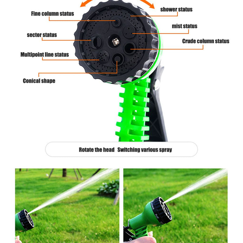 Pistolet à eau Flexible extensible de tuyau d'arrosage de tuyau d'arrosage pour des outils d'irrigation de pulvérisateur de jardin