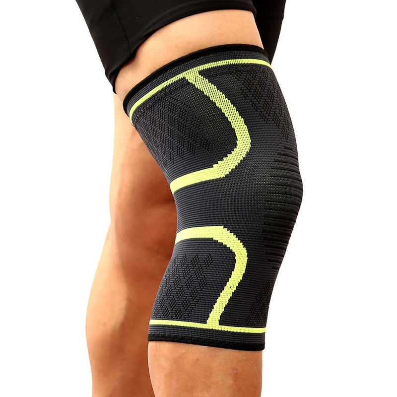 Genouillère de maintien en nylon avec compression pour sports divers