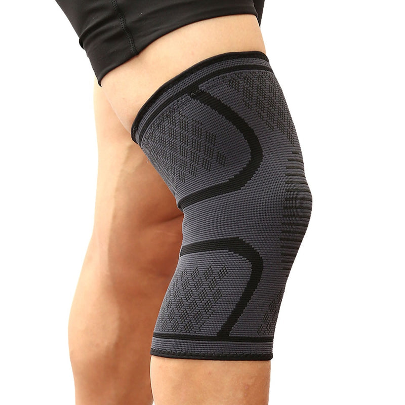 Genouillère de maintien en nylon avec compression pour sports divers