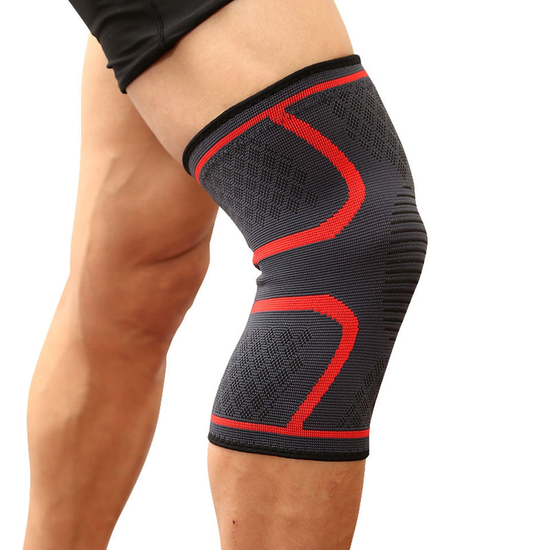 Genouillère de maintien en nylon avec compression pour sports divers