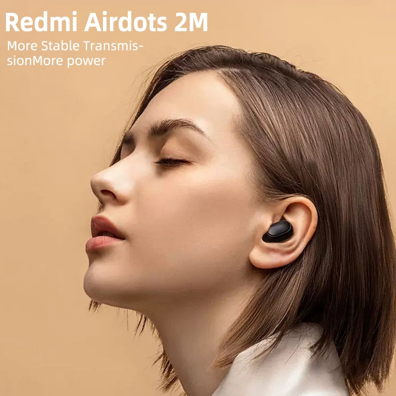 Xiaomi Redmi Airdots 2 Mi Original Headphones Bluetooth Air Dots