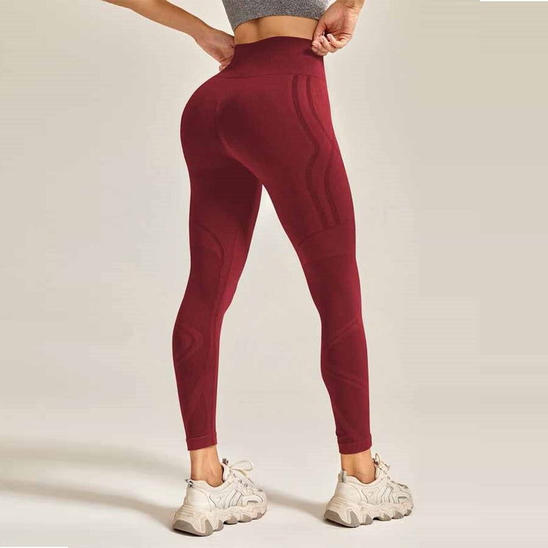 Leggings de sport sans couture pour femmes leggings énergétiques pour le fitness