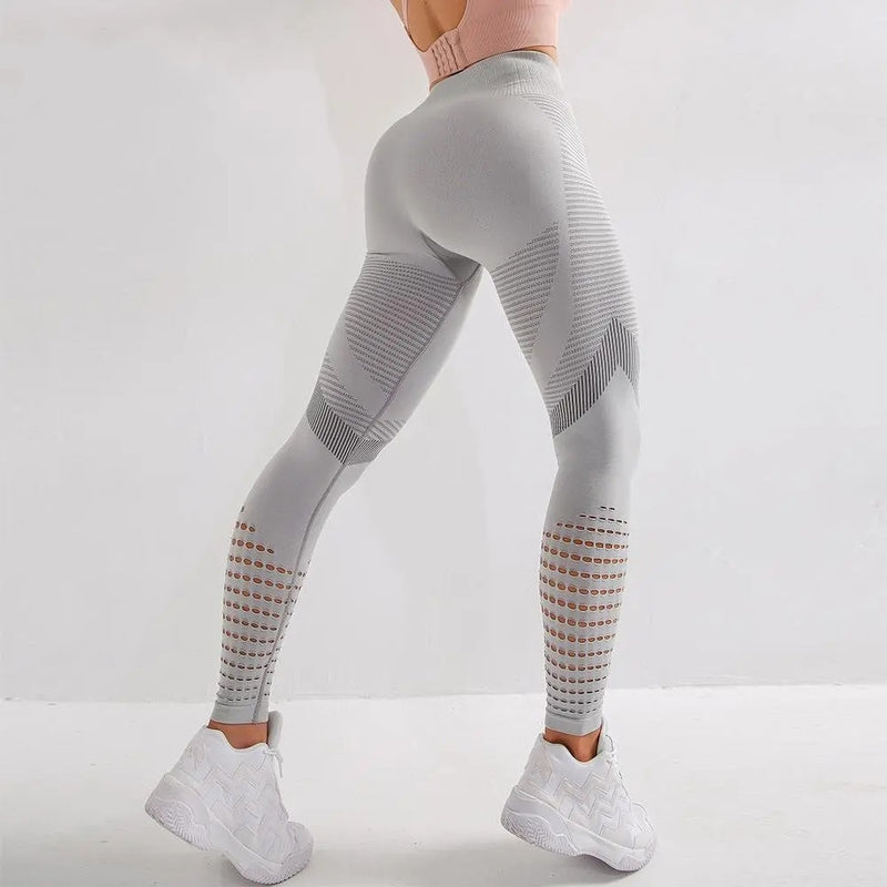 Leggings de fitness pour femmes taille haute respirant