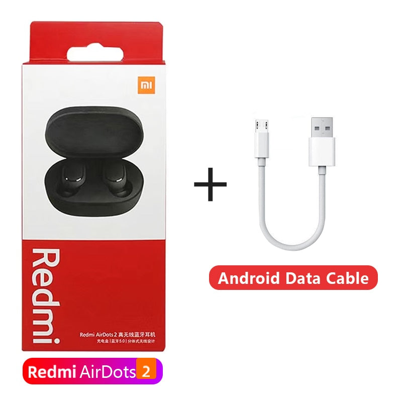 Xiaomi Redmi Airdots 2 Mi Original Headphones Bluetooth Air Dots