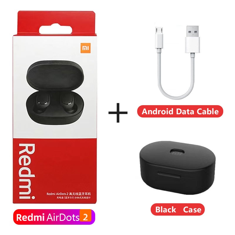 Xiaomi Redmi Airdots 2 Mi Original Headphones Bluetooth Air Dots