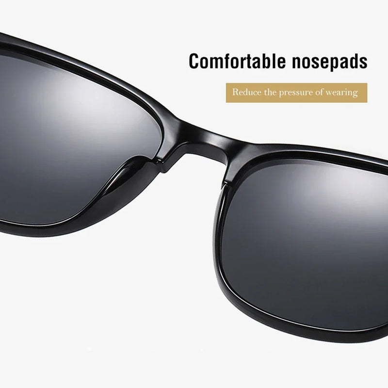 Nouvelles lunettes de soleil polarisées classiques lunettes de soleil antiéblouissantes vintage pour hommes