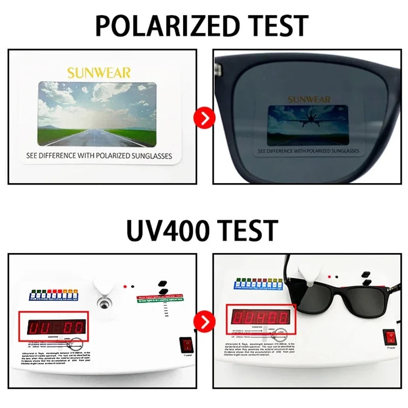 Lunettes de vision solaire et nocturne, cadre PC pour conducteur