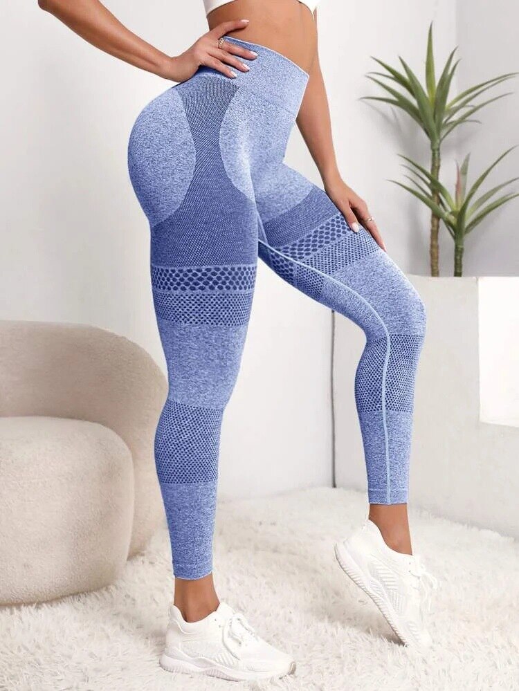 Legging taille haute sans couture pour femme