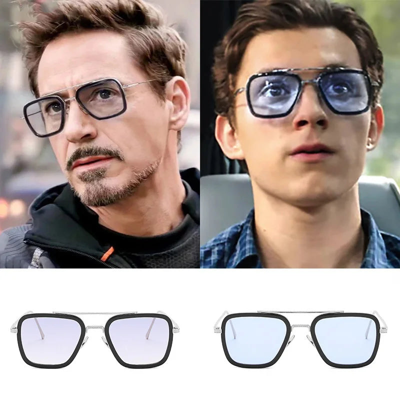 Tony Stark lunettes hommes femmes lunettes de soleil