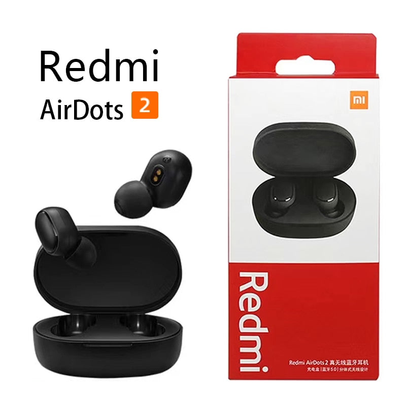 Xiaomi Redmi Airdots 2 Mi Original Headphones Bluetooth Air Dots