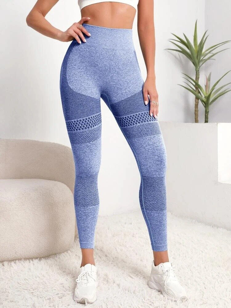 Legging taille haute sans couture pour femme