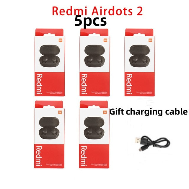 Xiaomi Redmi Airdots 2 Mi Original Headphones Bluetooth Air Dots